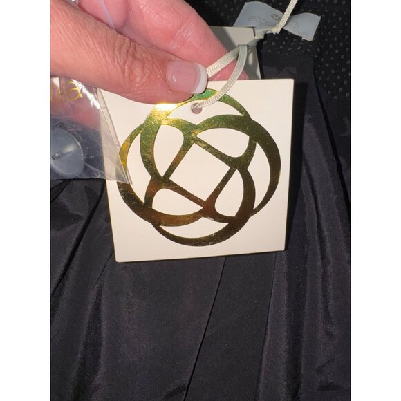 NWT Etcetera Designer Classic Black White Polka Dot Blazer Jacket Office Siren - Picture 9 of 16